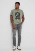 Бавовняна футболка Medicine колір зелений з принтом (3390086)