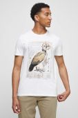 Бавовняна футболка Medicine чоловічий колір білий з принтом (3440092) Бавовняна футболка Medicine чоловічий колір білий з принтом (3440092)