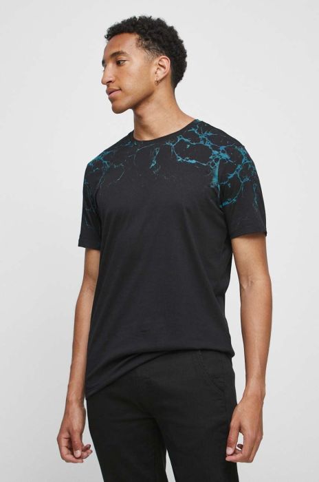 Бавовняна футболка Medicine колір чорний з принтом (3406521) Бавовняна футболка Medicine колір чорний з принтом (3406521)