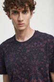 Бавовняна футболка Medicine колір синій візерунок (3468545)