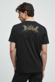 Бавовняна футболка Medicine колір чорний з принтом (3503034)