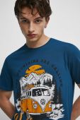 Бавовняна футболка Medicine колір бірюзовий з принтом (3573017) Бавовняна футболка Medicine колір бірюзовий з принтом (3573017)