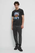 Бавовняна футболка Medicine колір сірий з принтом (3532089)