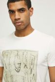 Футболка Medicine чоловіча колір бежевий з принтом Футболка Medicine чоловіча колір бежевий з принтом