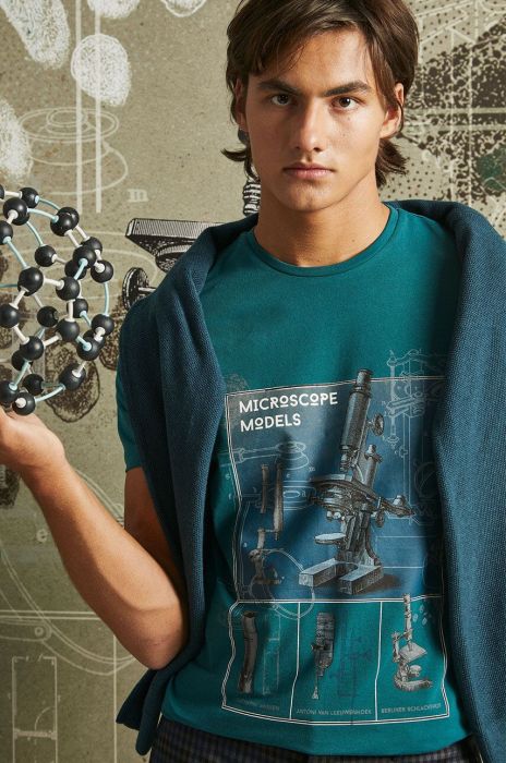 Футболка Medicine чоловіча колір зелений з принтом Футболка Medicine чоловіча колір зелений з принтом