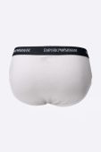 Emporio Armani Underwear - Сліпи (2-pack) колір білий Emporio Armani Underwear - Сліпи (2-pack) колір білий