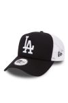 New Era - Кепка Trucker Los Angeles Dodgers 11405498.CLEAN.TRUCKER-BLAoptWHI колір чорний New Era - Кепка Trucker Los Angeles Dodgers 11405498.CLEAN.TRUCKER-BLAoptWHI колір чорний