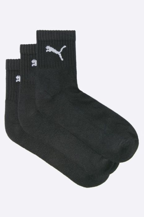 Puma - Шкарпетки (3-Pack) 90611002 колір чорний Puma - Шкарпетки (3-Pack) 90611002 колір чорний