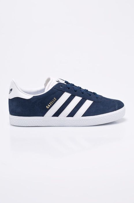 adidas Originals - Дитячі черевики Gazelle колір темно-синій adidas Originals - Дитячі черевики Gazelle колір темно-синій