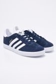 adidas Originals - Дитячі черевики Gazelle колір темно-синій adidas Originals - Дитячі черевики Gazelle колір темно-синій