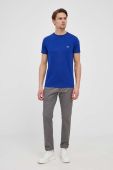 Бавовняна футболка Lacoste колір синій однотонний TH6709-001. (3030276)