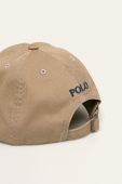 Polo Ralph Lauren - Дитяча кепка колір коричневий