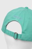 Бавовняна бейсболка Polo Ralph Lauren колір зелений однотонна (2957075) Бавовняна бейсболка Polo Ralph Lauren колір зелений однотонна (2957075)
