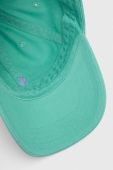 Бавовняна бейсболка Polo Ralph Lauren колір зелений однотонна (2957075) Бавовняна бейсболка Polo Ralph Lauren колір зелений однотонна (2957075)