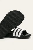adidas Performance - Дитячі шльопанці колір чорний adidas Performance - Дитячі шльопанці колір чорний