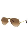 Окуляри Ray-Ban чоловічі колір золотий (303886) Окуляри Ray-Ban чоловічі колір золотий (303886)