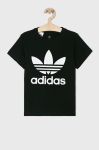 adidas Originals - Дитяча футболка 128-164 cm DV2905 колір чорний adidas Originals - Дитяча футболка 128-164 cm DV2905 колір чорний