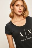 Armani Exchange - Футболка колір темно-синій (232420)