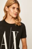 Armani Exchange Футболка колір чорний Armani Exchange Футболка колір чорний