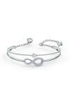 Swarovski - Браслет Infinity колір срібний (1246951)