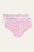 Guess Jeans - Дитячі труси (2-pack) колір рожевий Guess Jeans - Дитячі труси (2-pack) колір рожевий