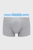 Боксери Puma 2-pack чоловічі колір сірий Боксери Puma 2-pack чоловічі колір сірий