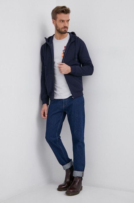 Кофта G-Star Raw чоловіча гладка колір барвистий Кофта G-Star Raw чоловіча гладка колір барвистий