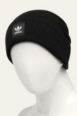 adidas Originals - Шапка Adicolor Cuff Beanie ED8712.M-BLACK колір чорний adidas Originals - Шапка Adicolor Cuff Beanie ED8712.M-BLACK колір чорний
