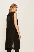 Dkny - Безрукавка колір чорний Dkny - Безрукавка колір чорний