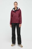 Куртка outdoor Helly Hansen колір бордовий Куртка outdoor Helly Hansen колір бордовий
