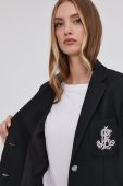 Lauren Ralph Lauren - Піджак колір чорний Lauren Ralph Lauren - Піджак колір чорний