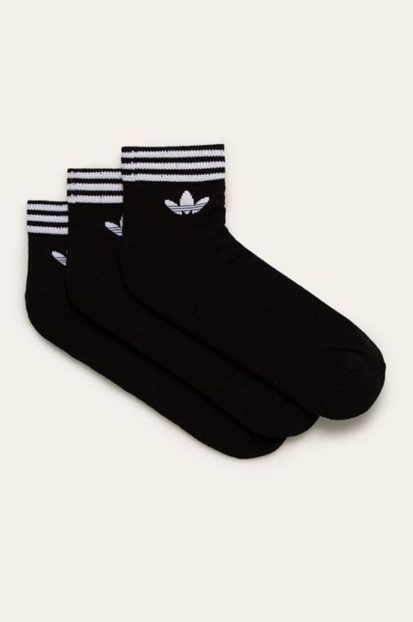adidas Originals - Шкарпетки (3-pack) EE1151.M-BLK/WHT колір чорний adidas Originals - Шкарпетки (3-pack) EE1151.M-BLK/WHT колір чорний