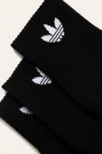adidas Originals - Шкарпетки (3-pack) FM0643-BLACK колір чорний adidas Originals - Шкарпетки (3-pack) FM0643-BLACK колір чорний