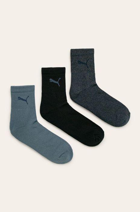Puma - Шкарпетки (3-pack) 906110.M колір чорний Puma - Шкарпетки (3-pack) 906110.M колір чорний
