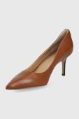 Lauren Ralph Lauren Шкіряні туфлі Lanette 8,02723E+11 колір коричневий Lauren Ralph Lauren Шкіряні туфлі Lanette 8,02723E+11 колір коричневий
