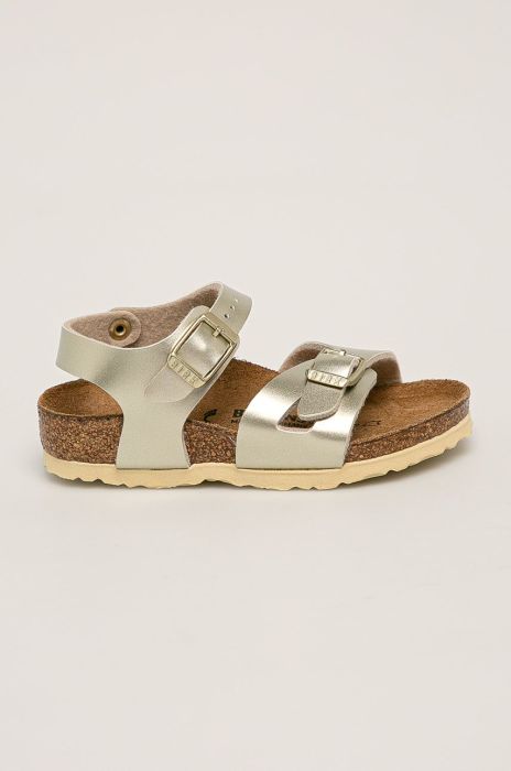 Birkenstock - Дитячі сандалі Rio колір золотий (829842) Birkenstock - Дитячі сандалі Rio колір золотий (829842)