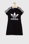 Дитяча сукня adidas Originals колір чорний mini пряма (826784)
