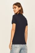 Футболка Lacoste жіноча колір синій з коміром PF5462-001 Футболка Lacoste жіноча колір синій з коміром PF5462-001
