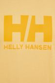 Бавовняна футболка Helly Hansen колір помаранчевий 34112-001
