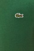 Бавовняна футболка Lacoste колір зелений однотонний TH2038-166