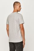 Бавовняна футболка Lacoste колір сірий однотонний TH2038-166
