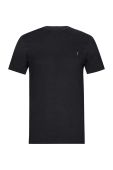 Футболка AllSaints чоловічий колір чорний однотонний