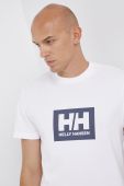 Бавовняна футболка Helly Hansen колір білий з принтом 53285-096 (1700182) Бавовняна футболка Helly Hansen колір білий з принтом 53285-096 (1700182)