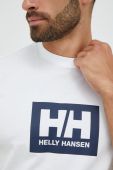 Бавовняна футболка Helly Hansen колір білий з принтом 53285-096 (2652922) Бавовняна футболка Helly Hansen колір білий з принтом 53285-096 (2652922)