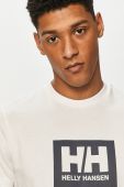 Бавовняна футболка Helly Hansen колір білий з принтом 53285-096 (1269322) Бавовняна футболка Helly Hansen колір білий з принтом 53285-096 (1269322)