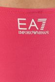 Роздільний купальник EA7 Emporio Armani колір фіолетовий злегка ущільнена чашечка