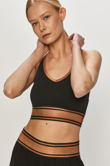 Fila - Спортивний бюстгальтер колір чорний (1337598) Fila - Спортивний бюстгальтер колір чорний (1337598)