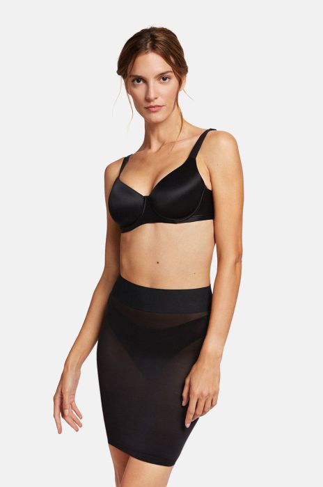 Wolford - Моделююча спідниця Sheer Touch колір чорний Wolford - Моделююча спідниця Sheer Touch колір чорний