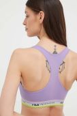 Спортивний бюстгальтер Fila колір фіолетовий