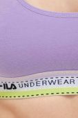 Спортивний бюстгальтер Fila колір фіолетовий